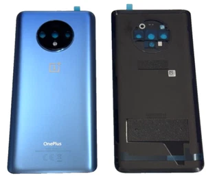Original OnePlus 7T Akkudeckel Backcover Rückseite in Blau - Bild 1 von 1