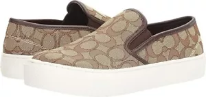 COACH Cameron Women's Khaki Chestnut, Sig C, Size: 7 US / 37 EU - Picture 1 of 5