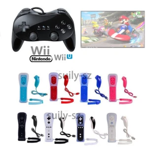 Mando a distancia Nunchuck clásico Pro para Nintendo Wii/Wii U Wii EE. UU. - Imagen 1 de 57