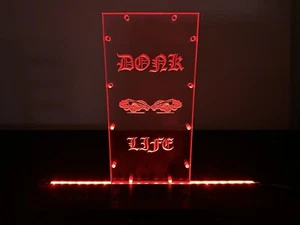 Sound Authority Plexiglass - 3/4" X 12" X 6" Engraved Acrylic Window For Sub Box - Picture 1 of 21