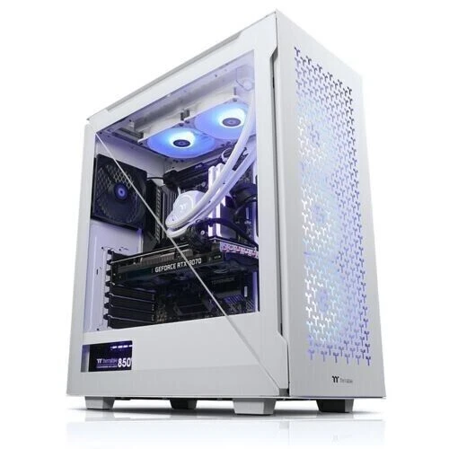 Thermaltake Phobos (1TB SSD, AMD Ryzen 7 5800x, 3,80GHz, 16GB RAM, NVIDIA GeForce RTX 3070) Gaming Desktop PC - Bianco (PC-000001-DE)