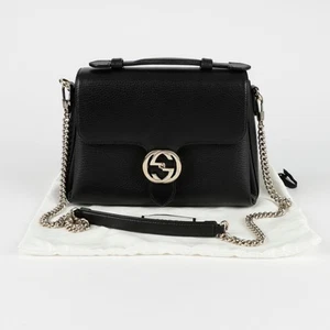 Gucci Interlocking Top Handle Tote Shoulder Bag 510302 139247884 - Picture 1 of 13