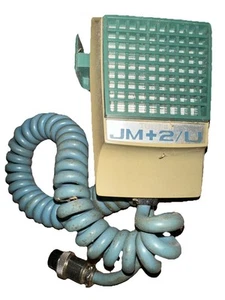 Vintage Turner Conrac JM + 2/U Hand Held Blue Microphone CB Radio Mic - Zdjęcie 1 z 3