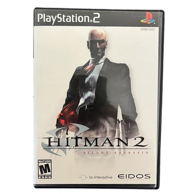 Hitman 2 Silent Assassin PS2 Sony PlayStation 2 Complete CIB w/ Manual Tested - Image 1 of 4