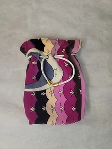 Vintage Emilio Pucci Drawstring Coin Pouch 60s Velvet - Picture 1 of 7