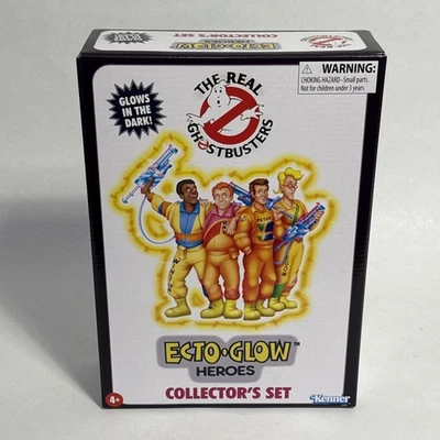 SDCC 2025 The Real Ghostbusters Ecto-Glow Paquete de 4 - SELLADO - Perfecto Estado Foto 1 de 4