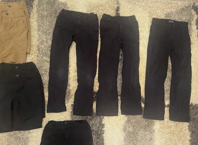 Pantalones de uniforme escolar para niños - talla 6 y 7 Foto 1 de 3