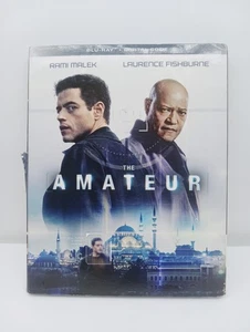 The Amateur (Blu-ray, 2025) Rami Malek Laurence Fishburne action thriller SEALED - Picture 1 of 3