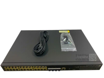 JG936A I HPE 5130-24G-PoE+-4SFP+ (370W) Ei Switch 0235A1EY - Image 1 of 4
