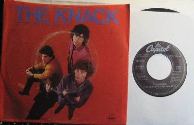KNACK * 45 * Pay The Devil * 1981 * NM ! USA Vinyl ORIGINAL w/ PS PICTURE SLEEVE - Image 1 of 2