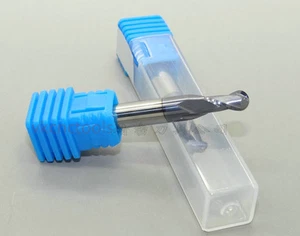 1x HRC55 2 flauta R2.5 (Dia=5 mm)*6 mmSHK fresas extremo nariz corte CNC - Imagen 1 de 2