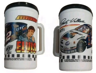 Ржавый Уоллес Элвис путешествий кружка 34 унций новый запас винтажный Betras супер термос - Изображение 1 из 4