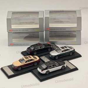 Master 1:64 Mercedes-Benz S450 W222 Double Color Matching Diecast Car Model Gift - Picture 1 of 17