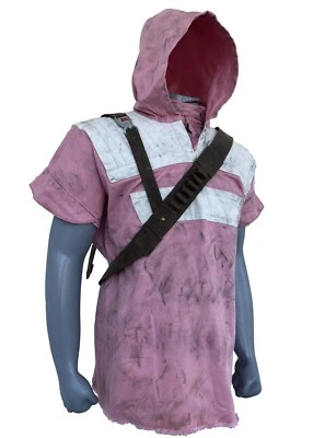 Inspired By Jedi, Fallen Order Cal Kestis Poncho With Leather Shoulder Belt - Image 1 of 4