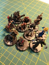 Mage knight lot 10 miniatures dnd 2.0