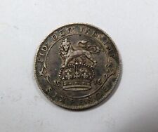 Great Britain King George V Silver Six Pence 1916 SCARCE