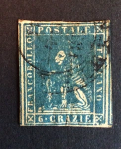 BroadviewStamps Italy Tuscany #15 used F-VF. Excellent margins. CV$450 - Picture 1 of 2