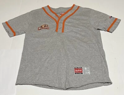 Camisa Henley de Béisbol Oregon State Beavers Gris NCAA Hombres Béisbol Hombres Pequeña Foto 1 de 4