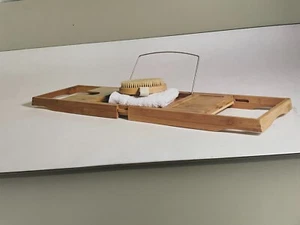 Home, bamboo bath caddy, adjustable, accessories not included.Christmas gift !!! - Picture 1 of 2