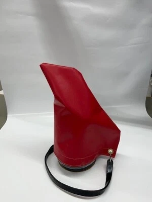 BIG Trucking Products 12" Diameter RED Exhaust Cover Turbo Saver - Image 1 of 3