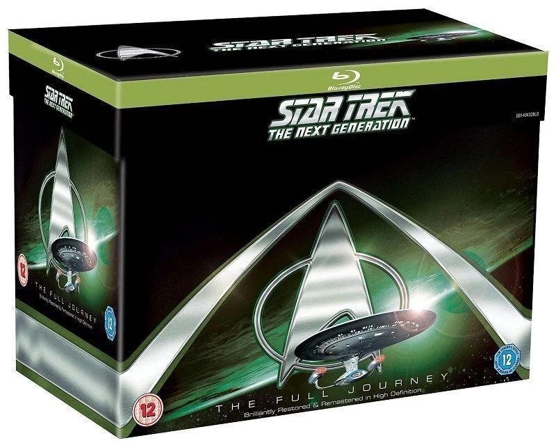Star Trek: The Next Generation (Blu-Ray, 41-Disc Set, Box Set)