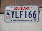 Louisiana 2019  Battle of New Orleans license plate #  YLF 166