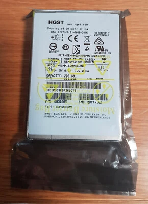 SSD HGST UltraStar SSD1600MM HUSMM1620ASS200 200GB SAS-3 MLC 2.5 Zoll - Bild 1 von 2