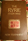 HARDCOVER THE RYRIE STUDY BIBLE NEW AMERICAN STANDARD 1978 New Testament