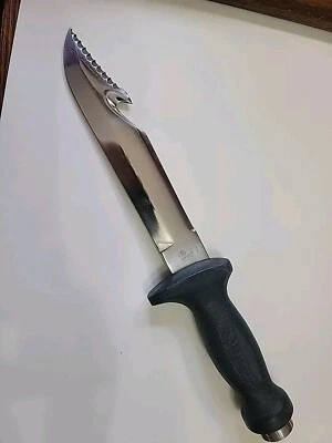 Cuchillo de buceo Lancelot de acero inoxidable Japón Buzos con FUNDA de colección Foto 1 de 4