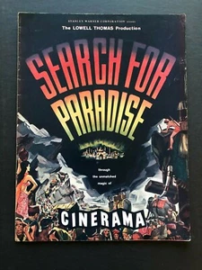 Suche nach dem Paradies Original Filmprogramm (1957) - 24 Seiten - 9" x 12"  - Bild 1 von 6