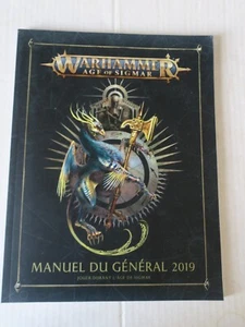 WARHAMMER  AGE OF SIGMAR : MANUEL DU GENERAL 2019   - FRANCAIS - Picture 1 of 3