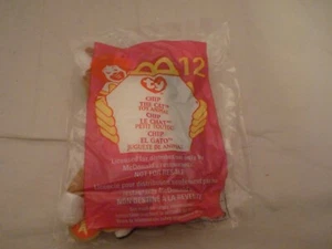 1999 McDonald's Happy Meal Toy CHIP THE CAT Animal #12 - Sealed in Package ! - Picture 1 of 2