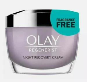 Olay Regenerist Night Recovery Cream Fragrance Free 1.7oz / 48g New - Picture 1 of 6