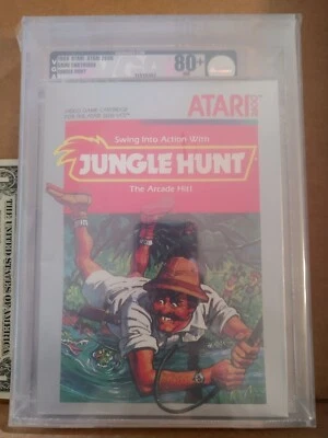 VGA 80+ 1988 Atari 2600 Jungle Hunt - Image 1 of 2