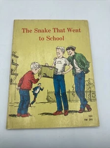 The Snake That Went to School by Lillian Moore (1964, PB) Scholastic - Imagen 1 de 7