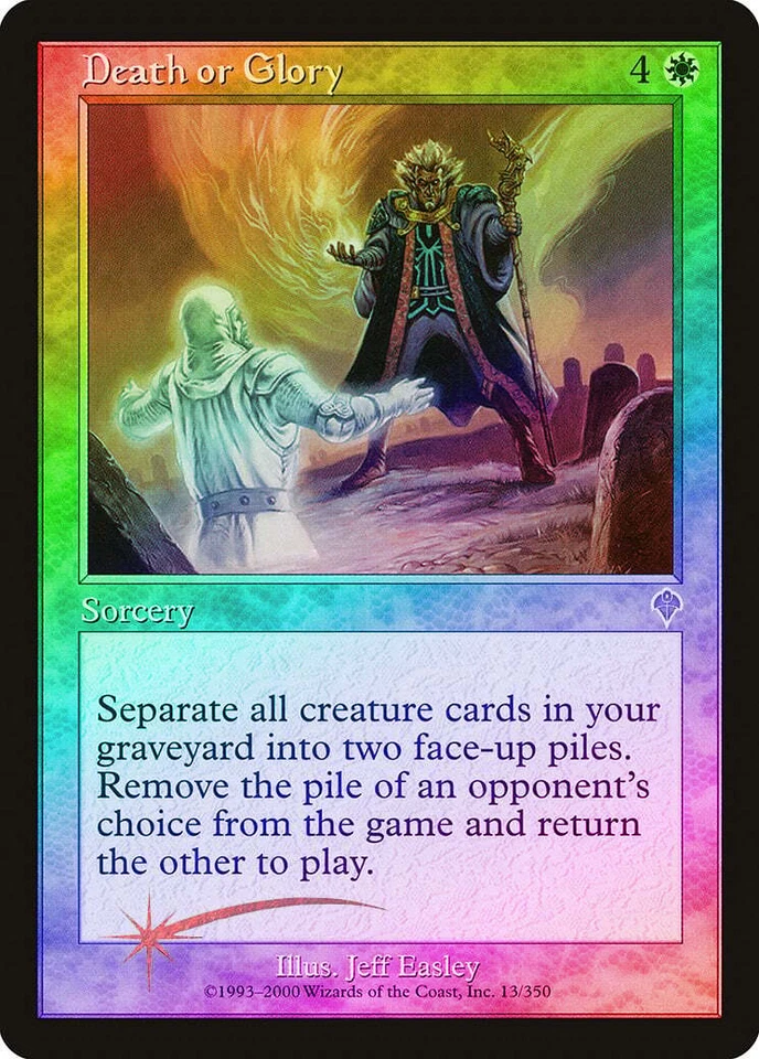 Death or Glory FOIL Invasion PLD White Rare MAGIC THE GATHERING CARD ABUGames - Image 1 of 1