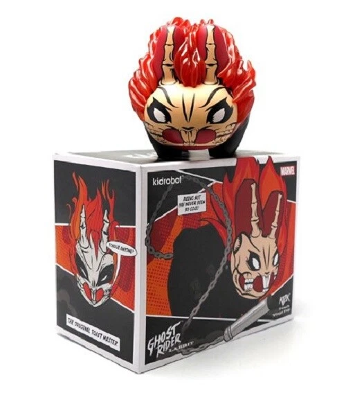 Marvel Ghost Rider Labbit 7" Kidrobot Kozik - Image 1 of 2