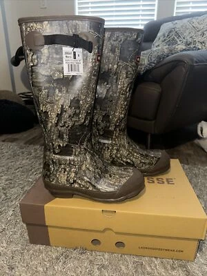 NEW LACROSSE 18” BURLY CLASSIC WOOL RUBBER REALTREE TIMBER HUNTING BOOT SIZE 11 - Image 1 of 4