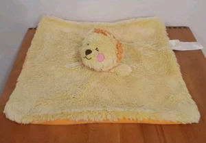 Animal Adventure Yellow Orange Lion Lovey Security Blanket  - Picture 1 of 7