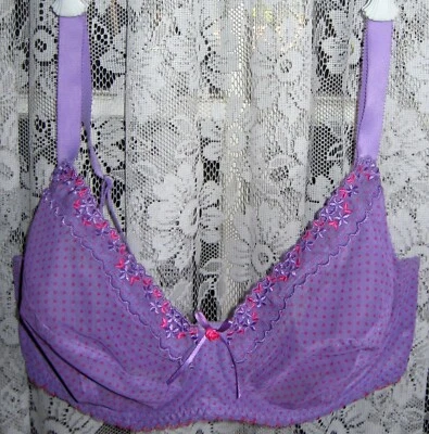 FREYA DAISY PLUNGE U/W БЮСТГАЛЬТЕР 4122 СИРЕНЕВЫЙ 36F НОВЫЙ - Изображение 1 из 2