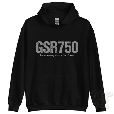 GSR750: Golpes muy por encima de su clase sudadera con capucha motociclista Foto 1 de 2