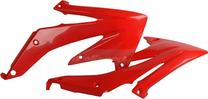 Cubierta de radiador Polisport Red CR 2004 8411300003 para Honda CRF 450R 2005-08 Foto 1 de 1