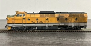 Overland Models HO Brass OMI-1909 Krauss-Maffei Diesel D&RGW #4002 *Weathered - Picture 1 of 17
