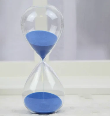 Reloj de Arena Creativo Cristal Arena Temporizador Decoración Hogar Idea de Regalo 5-30 Minutos NUEVO Foto 1 de 4