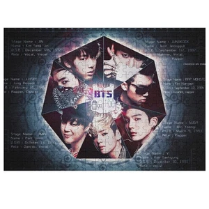 BTS Jigsaw Puzzle 35/70/120/200/300/500/1000 Piece Gift for Adult - Picture 1 of 64