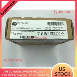 Neu AB 1769-IA16 CompactLogix 16 Pt 120VAC D/I-Modul 1769IA16 US kostenlose Steuern - Bild 1 von 5
