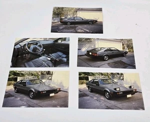 Lot of 5 Original Photographs 1983 Toyota Supra Silver Car 1980s 4X6" Photos - Picture 1 of 7