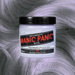 Manic Panic High Voltage Classic Hair Colour Gothic Grunge Silver Stiletto 118ml - Picture 1 of 3
