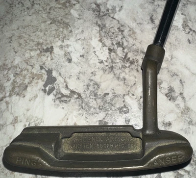 Ping Anser 85029 Left Hand Slot Sole Tiger Shark Grip Bronze Putter LH 35” - Image 1 of 4