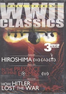 WWII CLASSICS Hiroshima-In The Presence of My Enemy-How Hitler Lost the War DVDs - Imagen 1 de 2